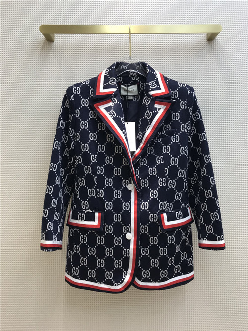 gucci blue gg jacket