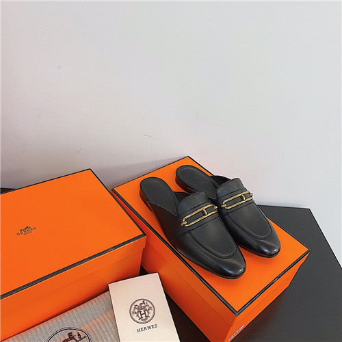 hermes slippers women