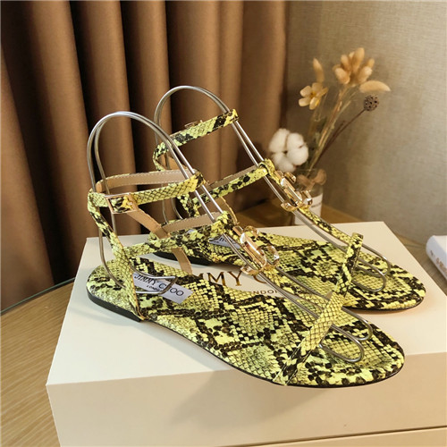 jimmy choo flat sandals