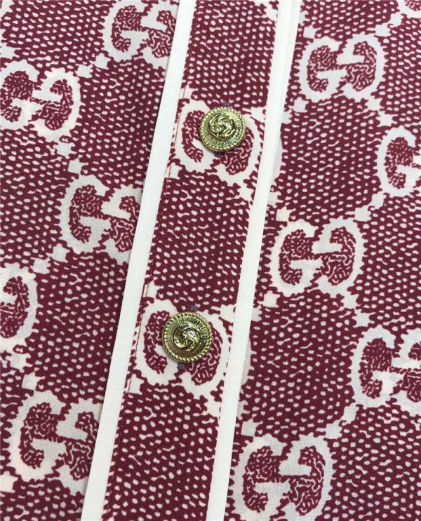 gucci printed silk dress - Image 8