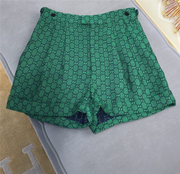 gucci green gg shorts - Image 5