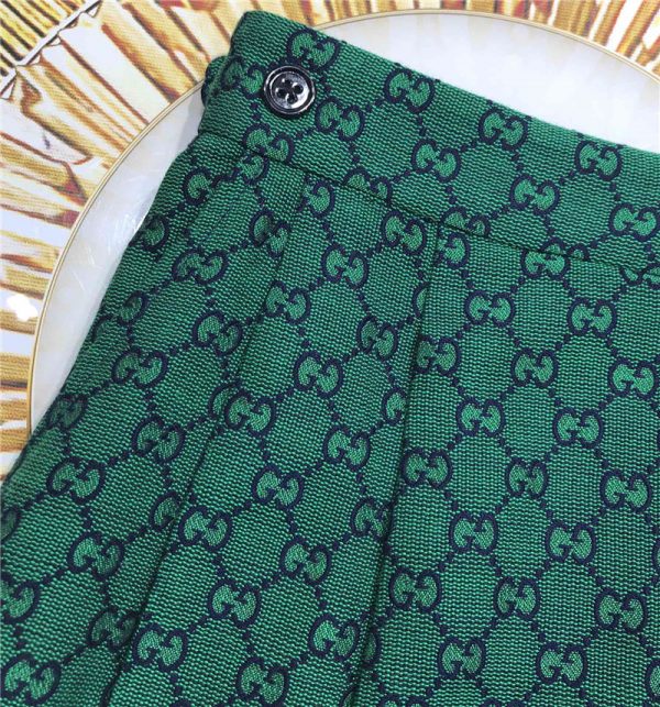 gucci green gg shorts - Image 9