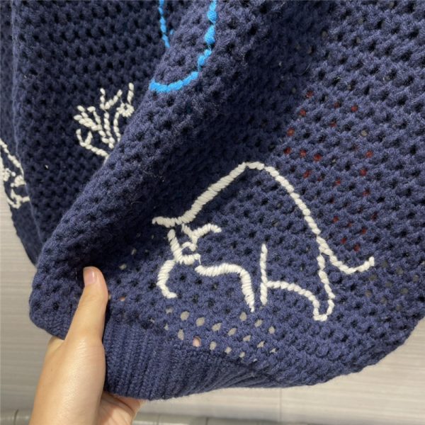 loewe cartoon pattern cashmere sweater - Image 6