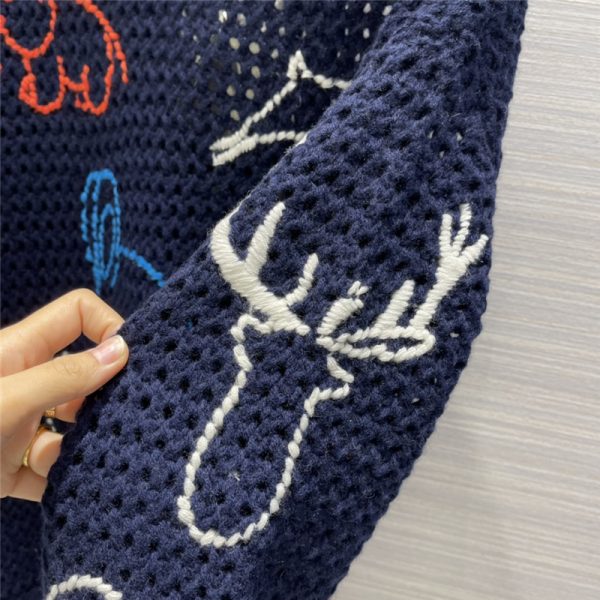 loewe cartoon pattern cashmere sweater - Image 7