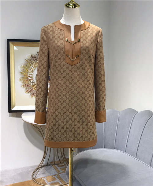 gucci gg jacquard dress