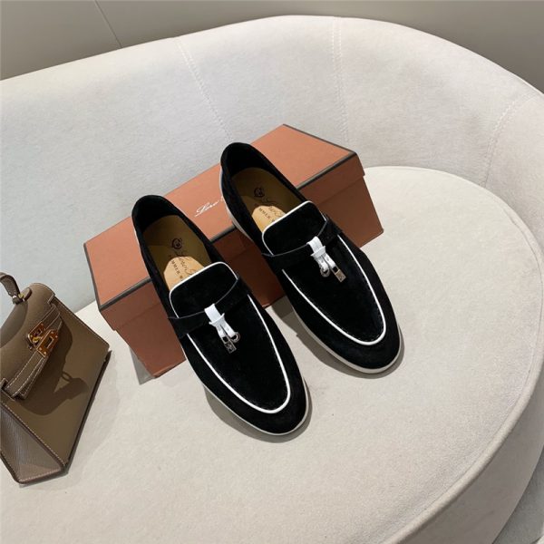 loro piana charms walk suede loafers - Image 2