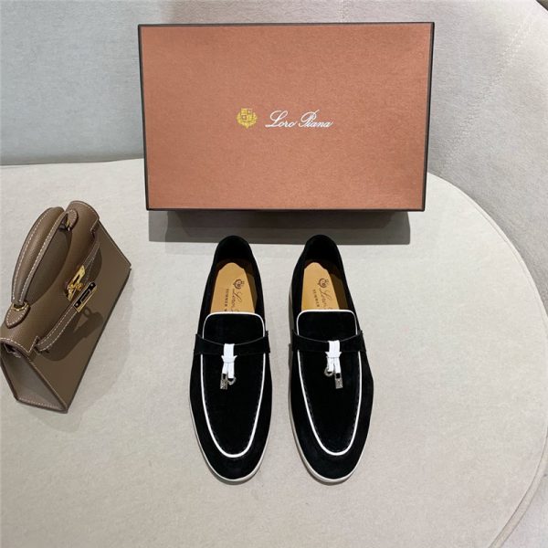 loro piana charms walk suede loafers - Image 8