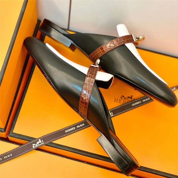 hermes mueller slippers - Image 8