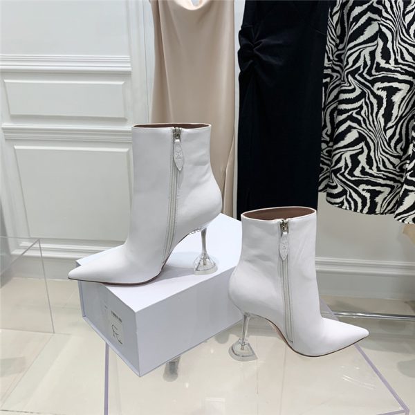 amina muaddi short boots - Image 8