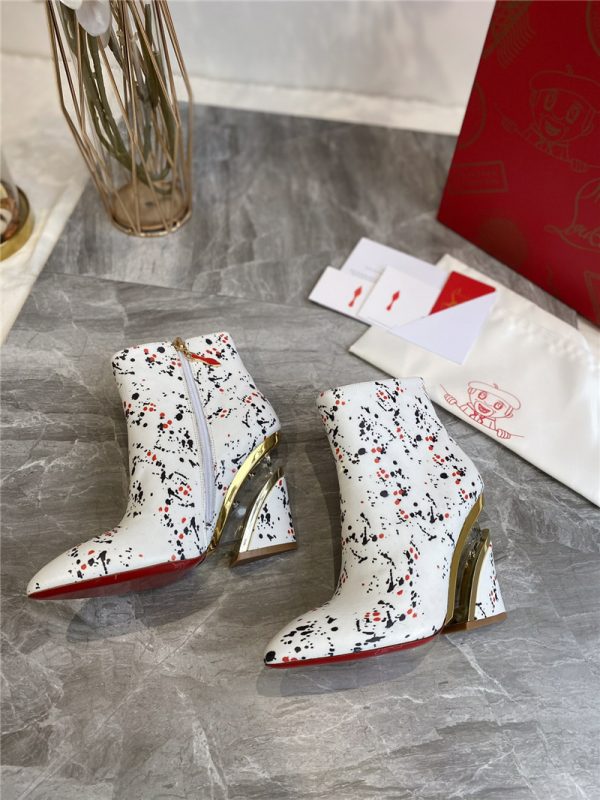 christian louboutin wedges boots - Image 4
