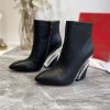 christian louboutin wedges boots