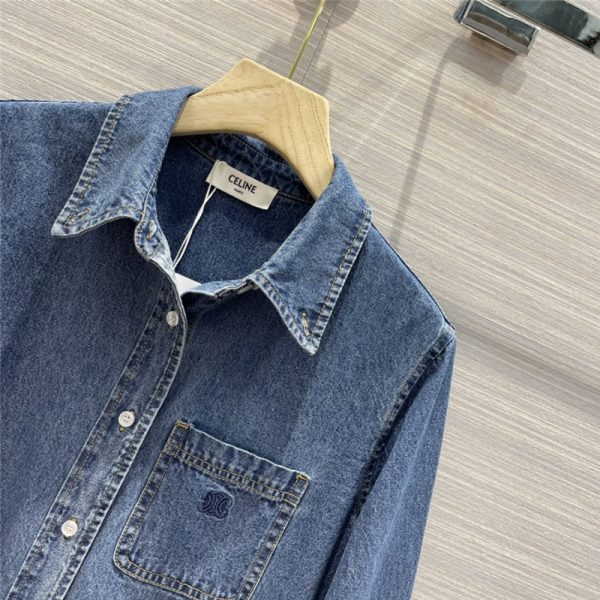 celine  denim jacket - Image 7