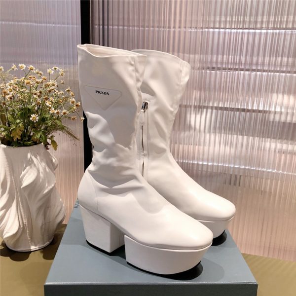 prada platform boots