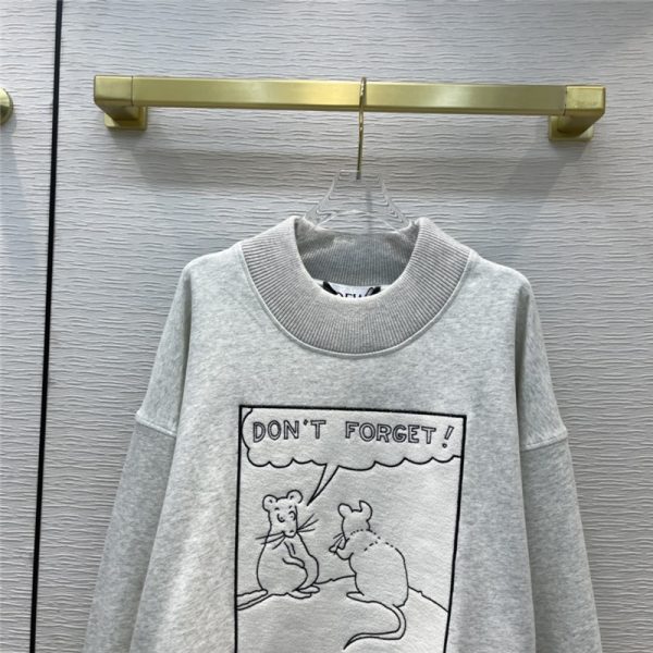 loewe short long sleeve turtleneck sweater - Image 4