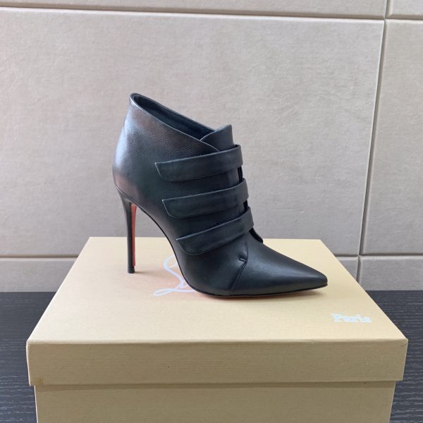 christian louboutin red bottoms high heel  boots - Image 7