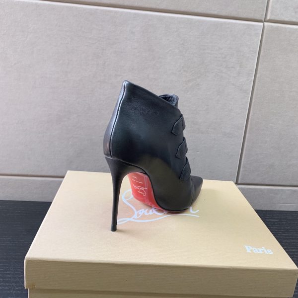 christian louboutin red bottoms high heel  boots - Image 8