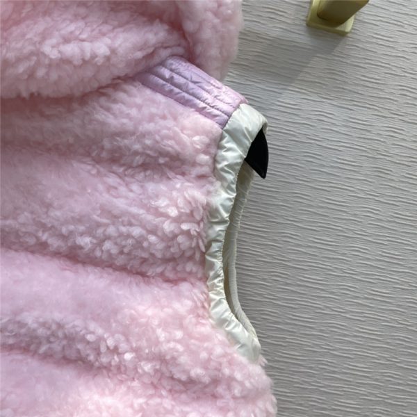 moncler lamb wool down vest - Image 4