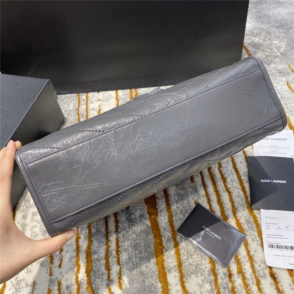 ysl niki large shopping bag gray - Image 3