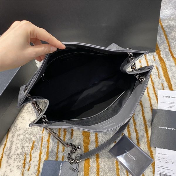 ysl niki large shopping bag gray - Image 6