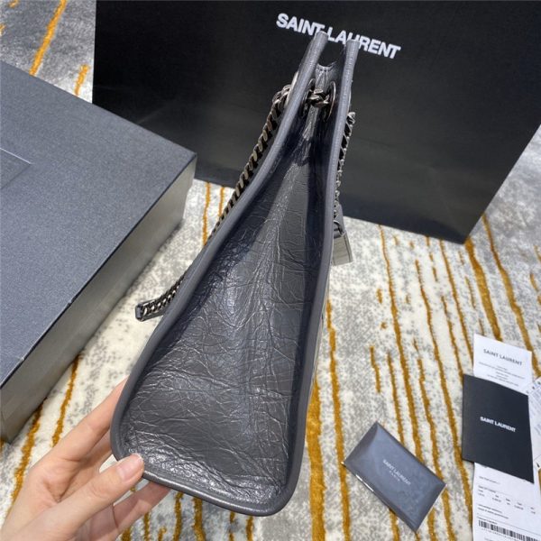 ysl niki large shopping bag gray - Image 5